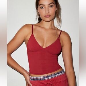 out from under je t’aime mesh cropped cami